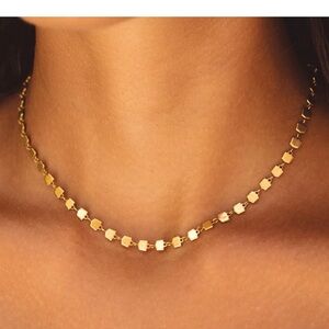 Ilios Choker Gold Necklace for Women